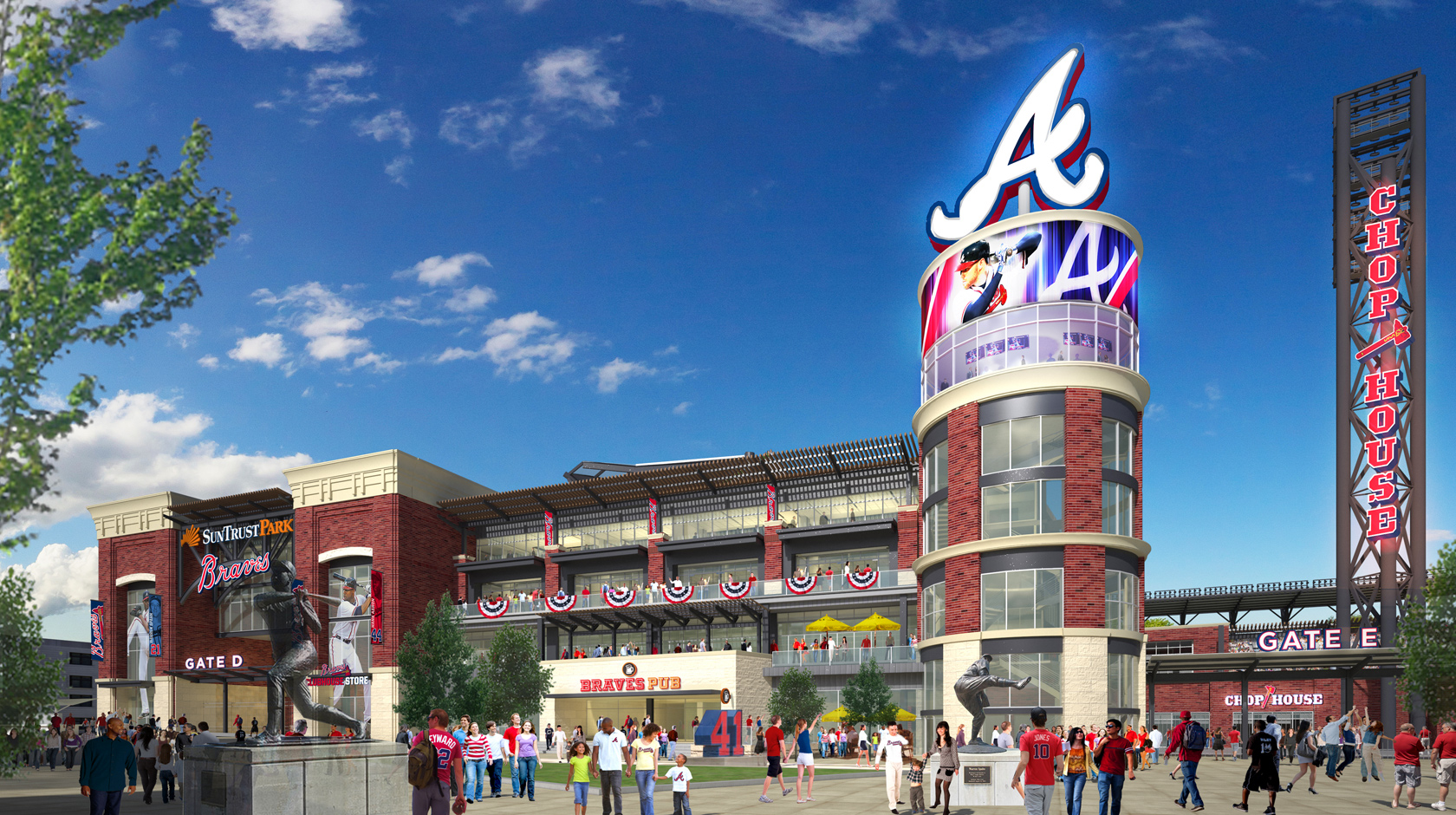 Homes of the Braves: Ballparks of the Past